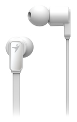 Genius HS-M260 In-Ear Stereo Headphones with Mic, White